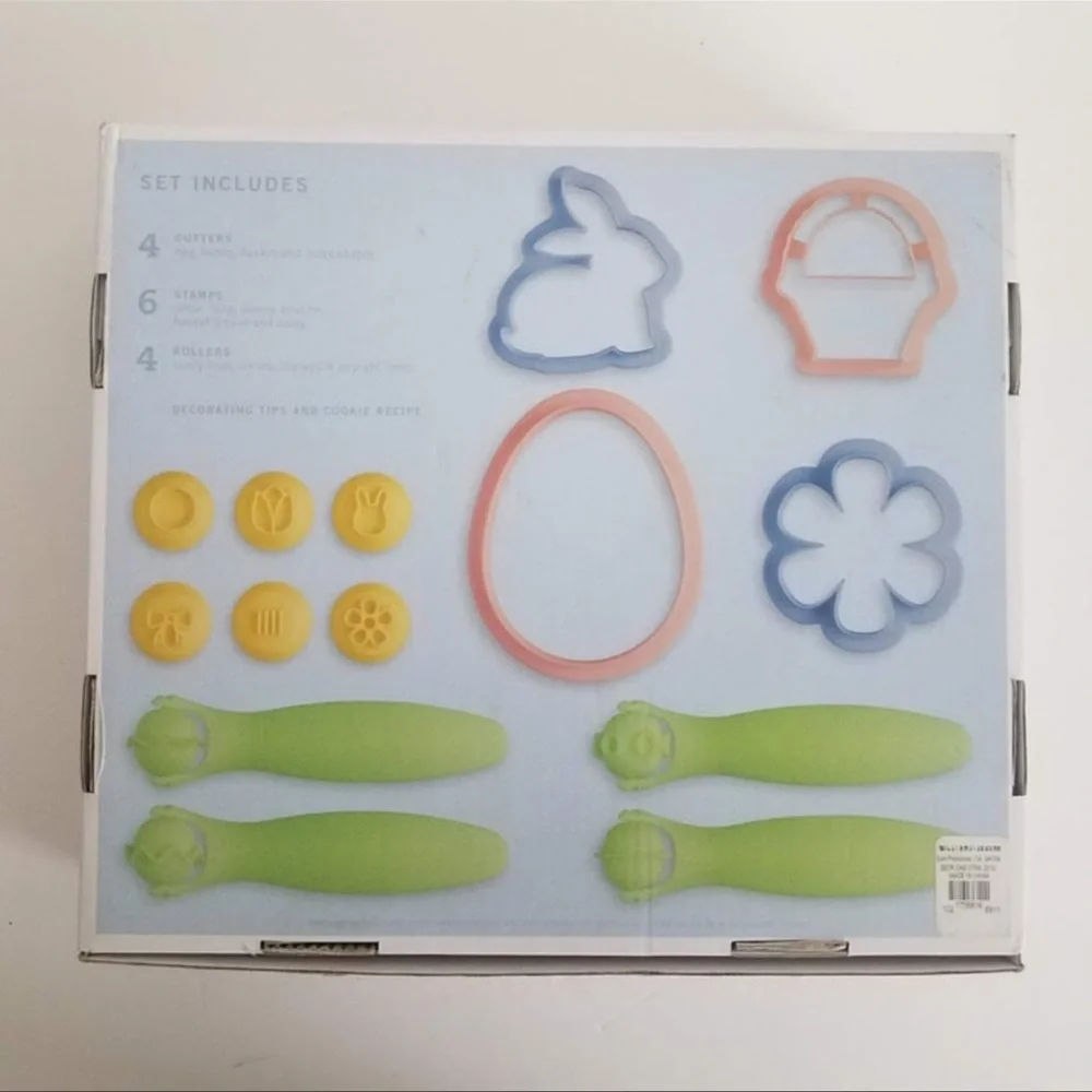 William Sonoma Stamp Style Easter Cookie‎ Cutters